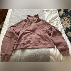 Lululemon Scuba Oversized Funnel-Neck Half Zip